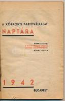 1942 Villámtérkép. Uj Nemzedék. Nemzeti Újság. Képes Krónika. Központ Sajtóvállalat Naptára. Szerk.:...