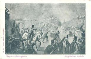 Magyar szabadságharc, Nagyszeben bevétele; Divald Károly / Hungarian Revolution of 1848