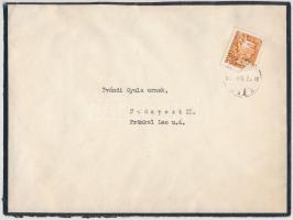 1963 A budapesti izraeli követség értesítője a függetlenségnapi fogadás elmaradásáról Jichak Ben Cvi...