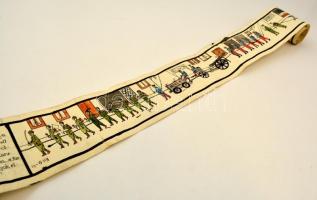 1934 id. Vajda Béla (?-?) által rajzolt 2 db híradó-tekercs, érdekes reklámokkal, aktuális hírekkel