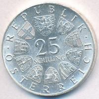 Ausztria 1968. 25Sch Ag "300 éve született von Hildebrandt" T:1- kis ph.
Austria 1968. 25...