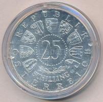 Ausztria 1961. 25Sch Ag "40 éves Burgenland" T:1- 
Austria 1961. 25 Schilling Ag "40...