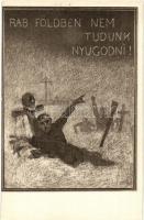 3 db RÉGI grafikai irredenta képeslap / 3 pre-1945 Hungarian irredenta graphic postcards