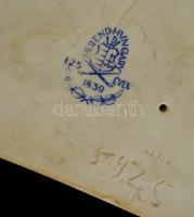 Herendi korsós anya, kézzel festett, jelzett, hibátlan, psizkos, m: 27 cm