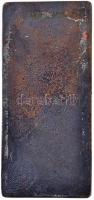 Somogyi József (1916-1993) DN "Fürdőző nő" Br plakett (55x120mm) T:2 patina