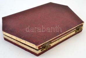 12 db-os angol evőeszközkészlet, jelzett, dobozban