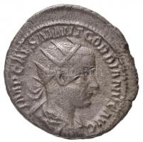Római Birodalom / Róma / III. Gordianus 238-239. Antoninianus Ag (3,66g) T:2,2- ü. /  Roman Empire / Rome / Gordian III 238-239. Antoninianus Ag IMP CAES M ANT GORDIANVS AVG / PROVIDENTIA AVG (3,66g) C:XF,VF ding RIV IV 4.