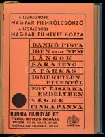 1941 Filmművészeti évkönyv. XXII. évf. Szerk. Lajta Andor, 335 p. Aranyozott egészvászon, rengeteg r...