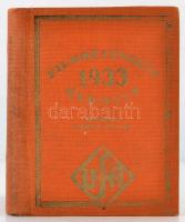 1933 Filmművészeti évkönyv. XIV. évf. Szerk. Lajta Andor, 275 p. Aranyozott egészvászon, rengeteg reklámmal.