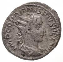 Római Birodalom / Róma / III. Gordianus 241-243. Antoninianus Ag (4g) T:2 /  Roman Empire / Rome / Gordian III 241-243. Antoninianus Ag IMP GORDIANVS PIVS FEL AVG / P M TR P IIII COS II P P (4g) C:XF RIV IV 88.