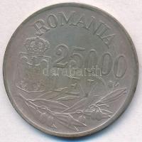 Románia 1946. 25.000L Ag "I. Mihály" T:2 patina 
Romania 1946. 25.000 Lei Ag "Mihai ...