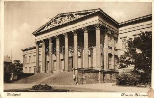 Budapest VIII. Nemzeti Múzeum - 6 db régi képeslap / 6 pre-1945 postcards