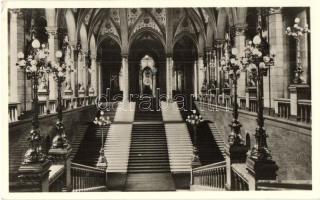 Budapest V. Országház - 9 db főleg régi képeslap / 9 mostly pre-1945 postcards