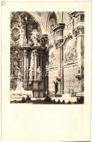 Budapest, templomok - 8 db régi képeslap / 8 pre-1945 postcards