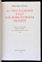 Magyari István: Az országokban való sok romlásoknak okairól. Sajtó alá rendezte Katona Tamás. Az utó...