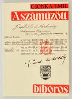 Csonka Emil: A száműzött bíboros. Szekszárd, 1993, Babits Kiadó. Kiadói papírkötésben.