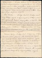 1936 Jákfai Gömbös Ilona (1895-?) saját kézzel írt levele, szerkesztőségnek címezve, érdekes recepte...