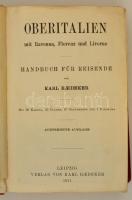Karl Baedeker: Oberitalien mit Ravenna, Florenz und Livorno. Handbuch für Reisende. Leipzig, 1911, V...