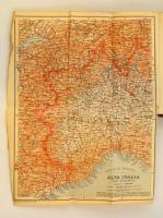 Karl Baedeker: Oberitalien mit Ravenna, Florenz und Livorno. Handbuch für Reisende. Leipzig, 1911, V...