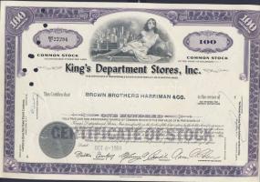 1964-89. 6db (5klf) amerikai részvény