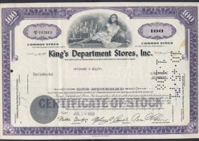 1964-89. 6db (5klf) amerikai részvény