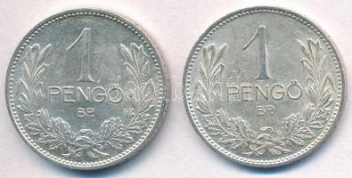 1938. 1P Ag + 1939. 1P Ag T:1-,2  Adamo P6