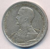 1939. 5P Ag "Horthy balra" T:2 ph., patina Adamo P8.2