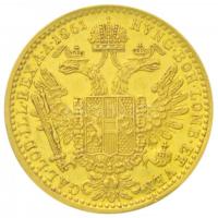 Ausztria 1861A Dukát Au "Ferenc József" (3,46g/0.986) T:2 ü.
/ Austria 1861A Ducat Au &qu...