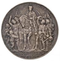 Német Államok / Poroszország 1913A 3M Ag "Napóleon legyőzésének 100 éves évfordulója" (16,...