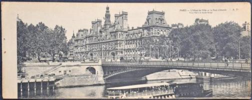 Képeslap hagyaték: régi üdvözlő, művész és magyar és külföldi városképes lapok 2 albumban + borítéko...