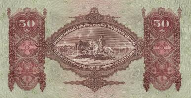 1932. 50P (3x) egymásutáni, ill. kevés ugrású sorszámmal T:I,I-