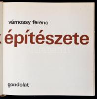 Vámossy Ferenc: Korunk építészete. Bp., 1974, Gondolat. Kiadói egészvászon-kötés, kiadói papír védőb...