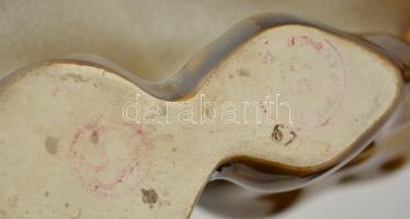 Jelzett tigris, kézzel festett, hibátlan, m:20 cm, h:43 cm