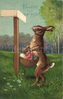 39 db RÉGI motívum képeslap főleg üdvözlő és folklór, vegyes minőség, sok lithoval / 39 pre-1945 mot...