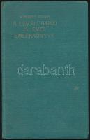 Schubert Tódor: A Lévai Casinó 75 éves jubileumi emlékkönyve. Léva, 1935. Nyitrai és tsa. Egészvászon kötésben, kissé laza kötéssel. 110p.