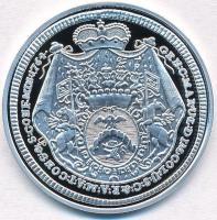 DN "Magyar tallérok utánveretben - Batthyány Károly tallérja 1764" Ag emlékérem tanúsítván...