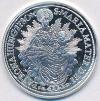 DN "Magyar tallérok utánveretben - Mária Terézia tallérja 1780" Ag emlékérem tanúsítvánnyal (20g/0.999/38,6mm) T:PP fo.