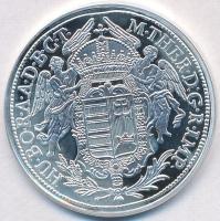 DN "Magyar tallérok utánveretben - Mária Terézia tallérja 1780" Ag emlékérem tanúsítvánnya...