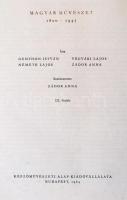 A magyarországi művészet története I-II. kötet. Szerk.: Fülep Lajos, Dercsényi Dezső, Zádor Anna. Bp...