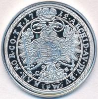 DN "Magyar tallérok utánveretben - III. Károly tallérja 1715" Ag emlékérem tanúsítvánnyal ...