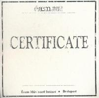 DN "Magyar tallérok utánveretben - I. Lipót tallérja 1695" Ag emlékérem tanúsítvánnyal (20...