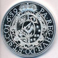 DN "Magyar tallérok utánveretben - Barcsay Ákos tallérja 1659" Ag emlékérem tanúsítvánnyal...