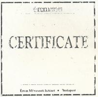 DN "Magyar tallérok utánveretben - I. Lipót tallérja 1662" Ag emlékérem tanúsítvánnyal (20...