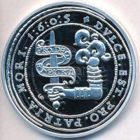 DN "Magyar tallérok utánveretben - Bocskai István tallérja 1605" Ag emlékérem tanúsítvánny...