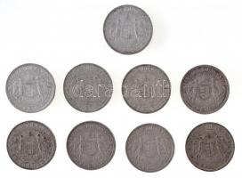 1932. 2P Ag (2x) + 1933. 2P Ag (4x) + 1936. 2P Ag "Madonna" (3x) T:1-,2,2-
Adamo P7