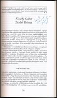 1997 Szabó Magda, Kiszely Gábor, Hegedűs Géza, Karátson Gábor aláírása a CET című folyóiratban