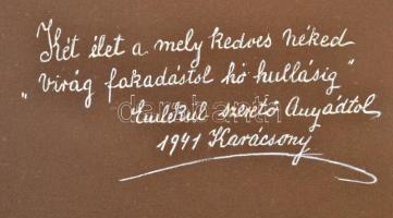 1941 Nemesi fotóalbum: berethei Marton Ödön (1867-?) és felesége, Belatiny-Braun Irma (?-?) fényképe...