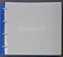 Nagy alakú, jó állapotú "Cartes Postales" képeslap album 522 férőhellyel / Big sized postc...