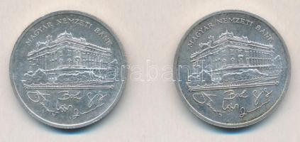 1992. 200Ft Ag "MNB" (2x) T:2
Adamo F13