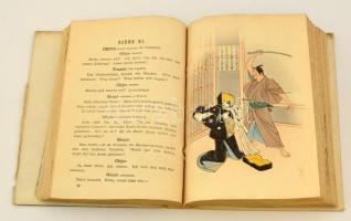 Florenz, Karl :Japanische Dramen. Terakoya und Asagao.
Leipzig, 1900. Amelang, Japán papírra nyomot...
